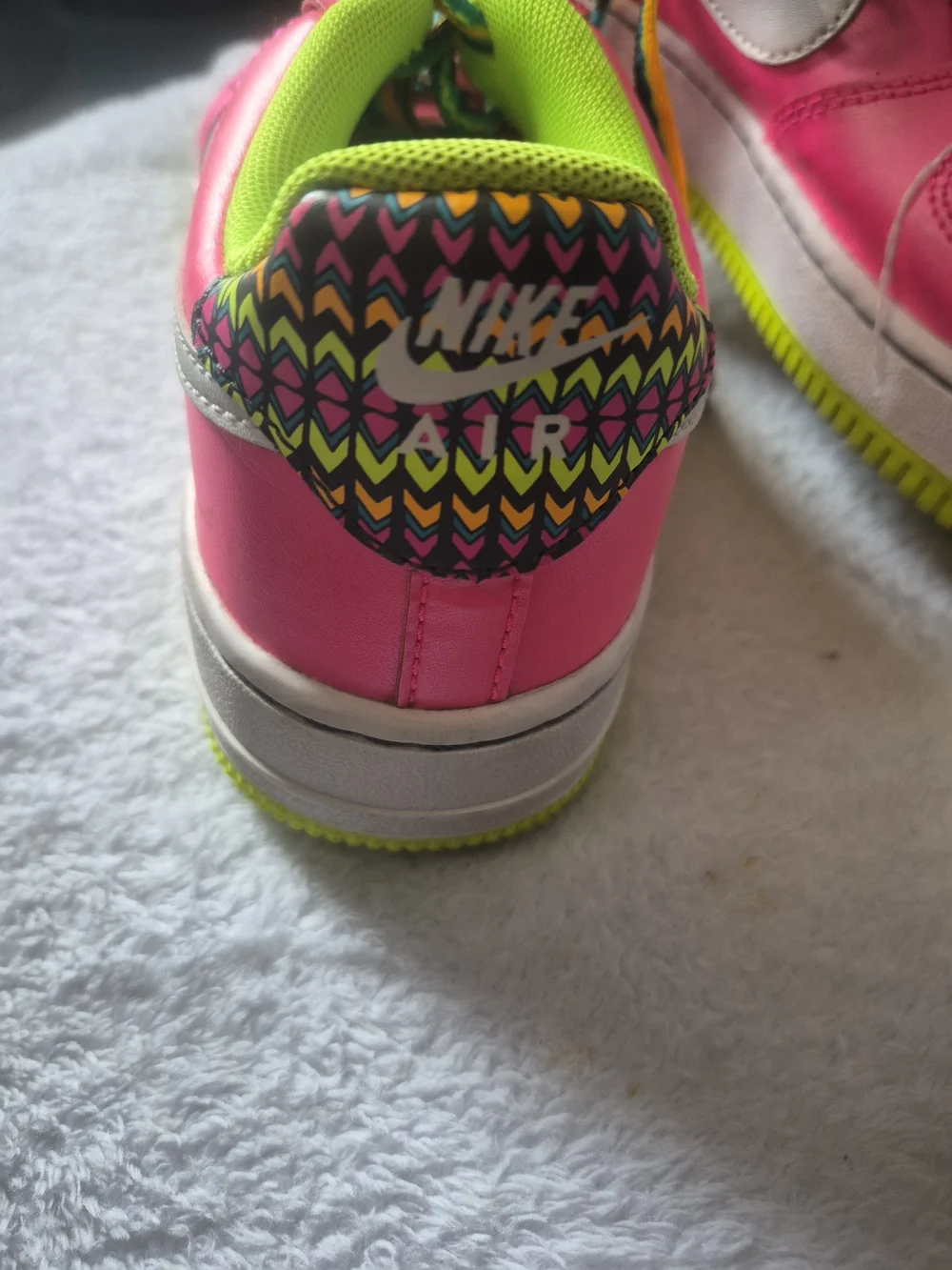 Kids  Nike Neon Pink Athletic Sneakers - Bright Pink